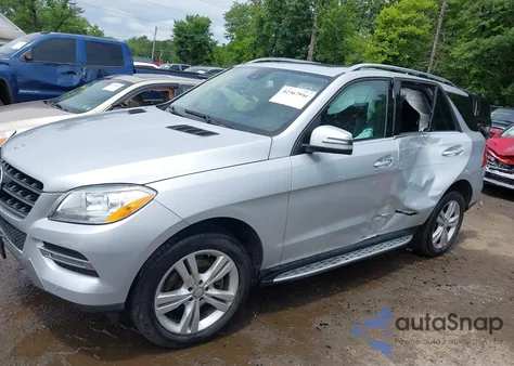 2014 Mercedes-Benz Ml 350 Bluetec 4Matic из США, поврежденный, VIN 4JGDA2EBXEA427008